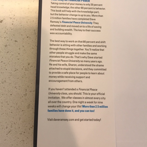 Dave Ramsey Financial 2 book bundle - Picture 8 of 16